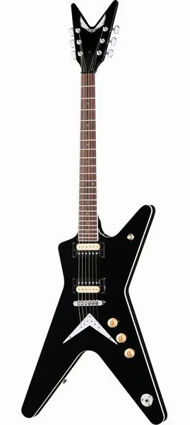 Dean Guitars ML 79 Classic Black set forfra