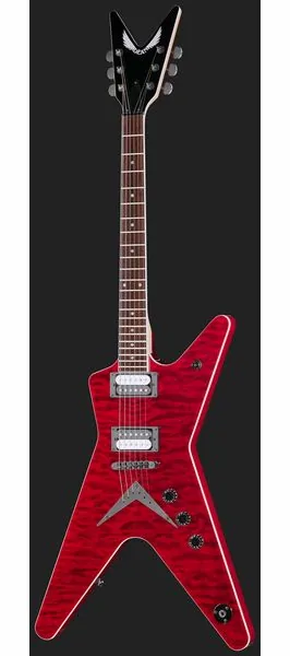 Dean Guitars MLX Quilt Maple Scary Cherry, detalje 2