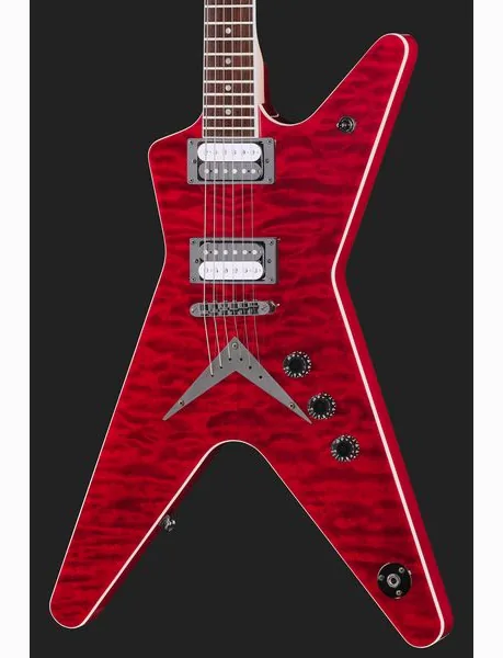 Dean Guitars MLX Quilt Maple Scary Cherry, detalje 4