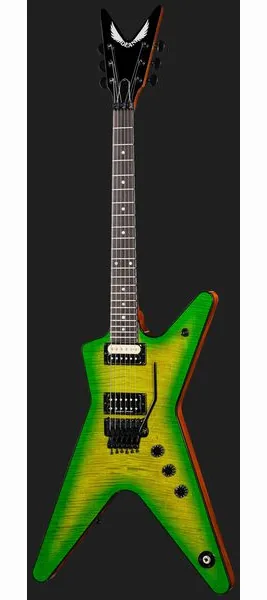 Dean Guitars USA ML Floyd Flame Top Slime, detalje 2