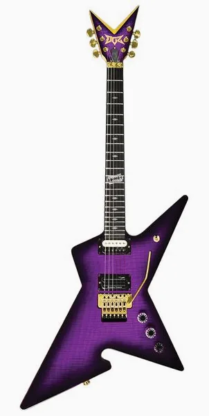 DGZ Dime Guitarz  Culprit Standard Blacktooth set forfra