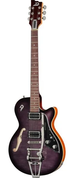 Duesenberg Starplayer CBR Trans Black set forfra
