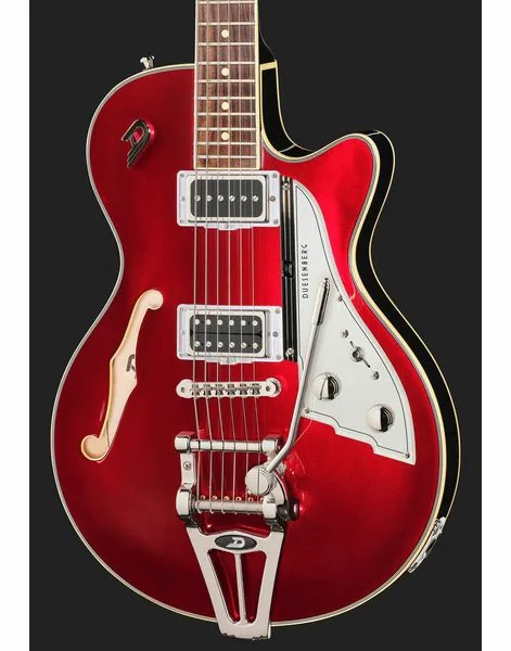 Duesenberg Starplayer TV Balboa Pearl Red, detalje 4