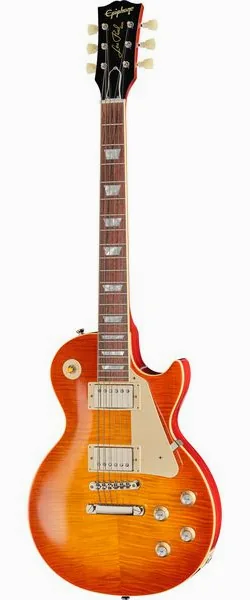 Epiphone 1960 Les Paul Standard ITB set forfra