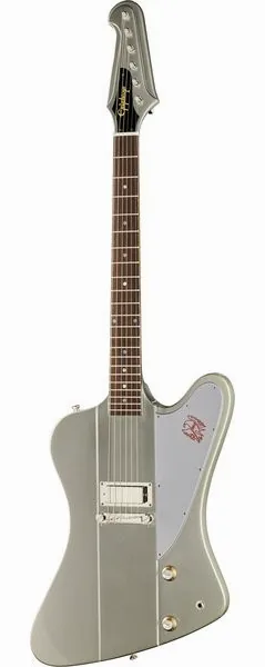 Epiphone 1963 Firebird I Silver Mist set forfra