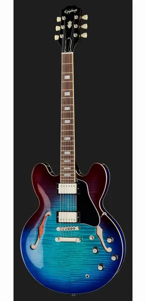 Epiphone ES-335 Figured Blueberry Burst, detalje 2