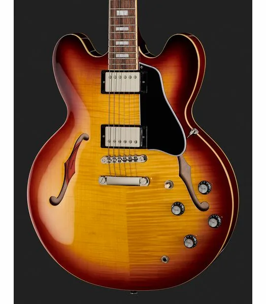 Epiphone ES-335 Figured Tea Burst, detalje 4