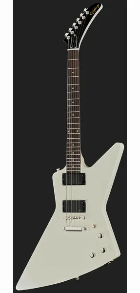 Epiphone Explorer 80s EMG Classic White, detalje 2