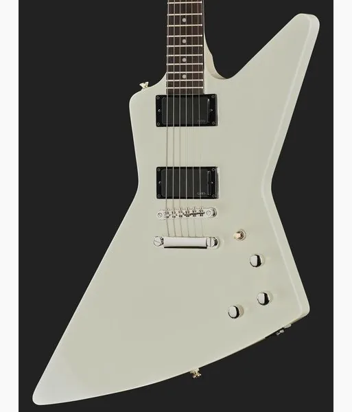 Epiphone Explorer 80s EMG Classic White, detalje 4