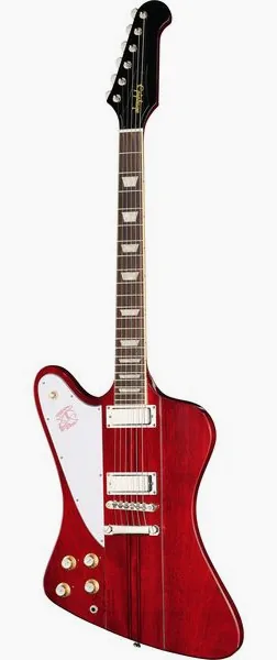 Epiphone Firebird Wine Red LH set forfra