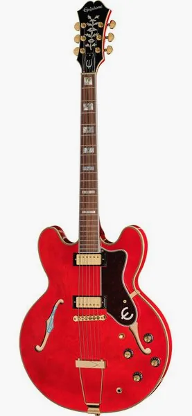 Epiphone Gem Archer Sheraton Mbilt CR set forfra