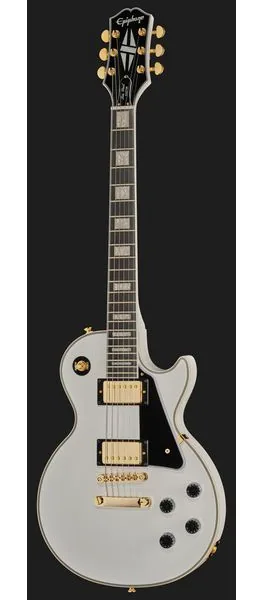 Epiphone Les Paul Custom Alpine WH, detalje 2
