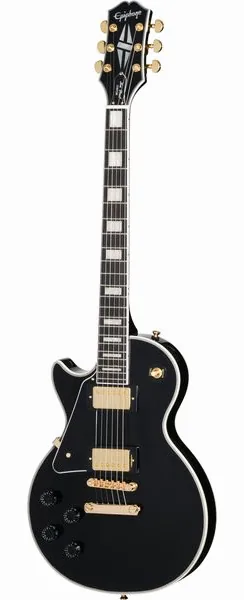 Epiphone Les Paul Custom EB LH set forfra