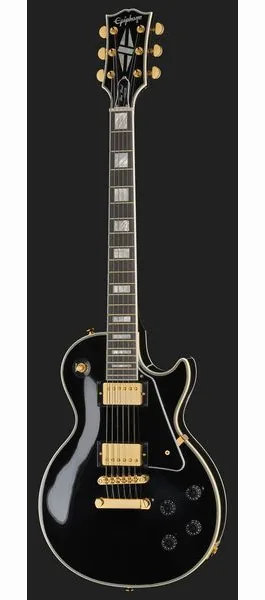 Epiphone Les Paul Custom Ebony IGC, detalje 2