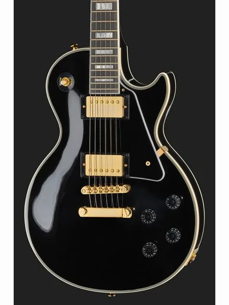 Epiphone Les Paul Custom Ebony IGC, detalje 4