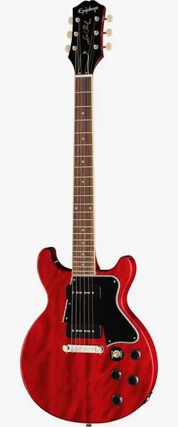 Epiphone Les Paul Special DC Cherry Red set forfra