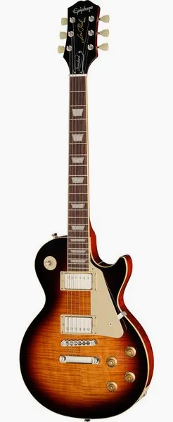 Epiphone Les Paul Standard 50s BB Exc set forfra