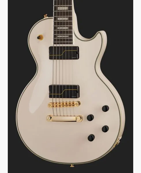 Epiphone Matt Heafy LP Cust. 7 Bone Wh., detalje 4