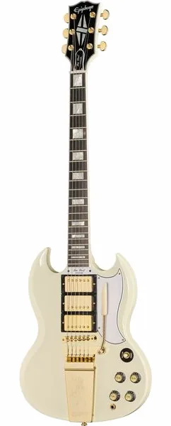Epiphone SG 1963 Custom Maestro CW VOS set forfra
