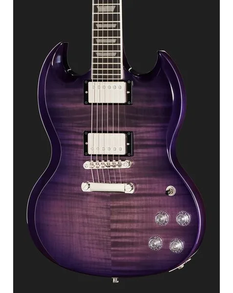 Epiphone SG Modern Figured Purple Burst, detalje 4