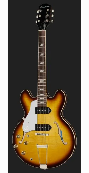 Epiphone USA Casino Vintage Sunburst LH, detalje 2
