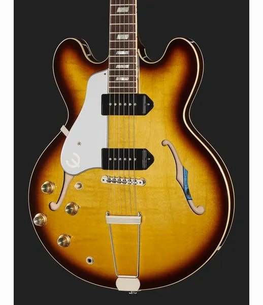 Epiphone USA Casino Vintage Sunburst LH, detalje 4