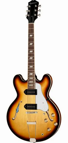 Epiphone USA Casino Vintage Sunburst set forfra