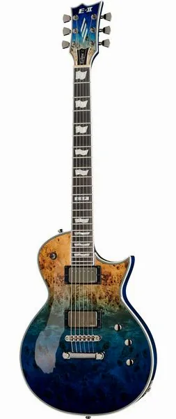 ESP E-II Eclipse BM Blue Nat Fade set forfra