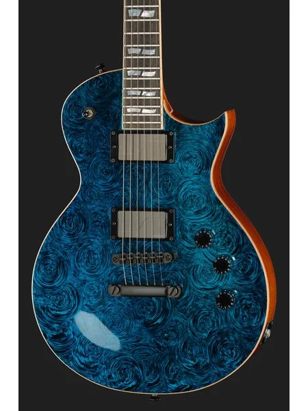 ESP Eclipse BH Teal Marble FL, detalje 4