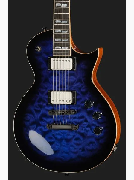 ESP Eclipse QM Dark Blue Sunburst, detalje 4