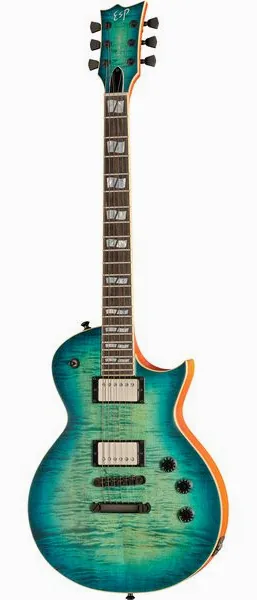 ESP Eclipse USA Aqua Marine SB set forfra