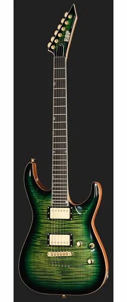 ESP HORIZON II FM Dark Lime Burst, detalje 2