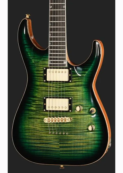 ESP HORIZON II FM Dark Lime Burst, detalje 4