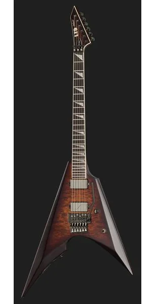 ESP LTD Arrow QM Dark Brown Burst, detalje 2