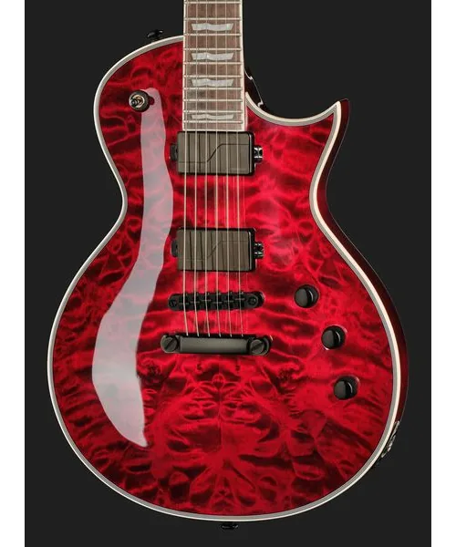 ESP LTD EC-1000 QM Black Cherry FL, detalje 4