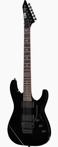 ESP LTD KH 602 BLK set forfra