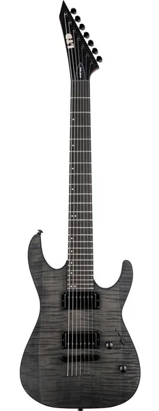 ESP LTD M-207B DX STBLK Satin set forfra