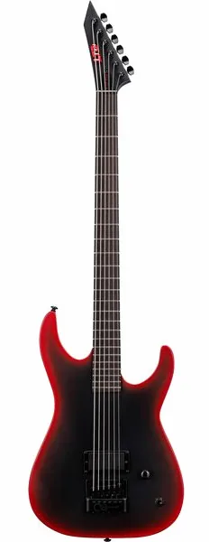ESP LTD M-6B ET Black Metal II set forfra