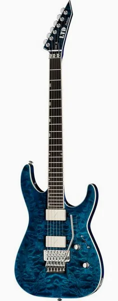 ESP LTD MH-1000 Black Ocean set forfra