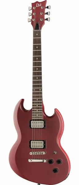 ESP LTD Volsung Oxblood Satin set forfra