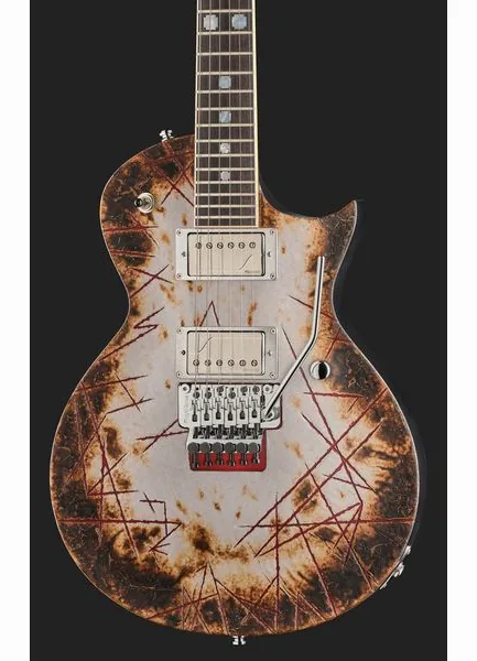 ESP RZK-II Richard Z Kruspe Burnt, detalje 4