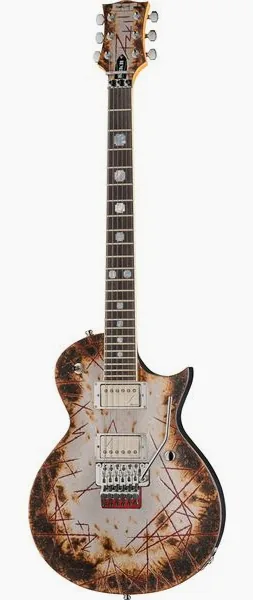 ESP RZK-II Richard Z Kruspe Burnt set forfra