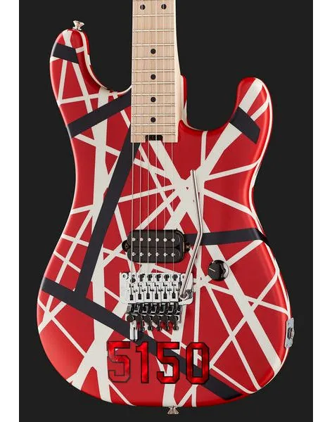 Evh Striped 5150 Red, detalje 4