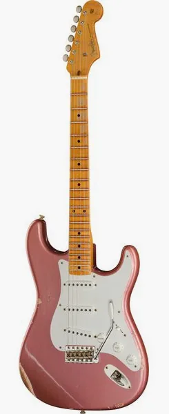 Fender 1958 CR Strat Relic ABMM set forfra