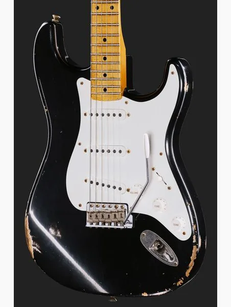 Fender 1958 CR Strat Relic Aged Black, detalje 4