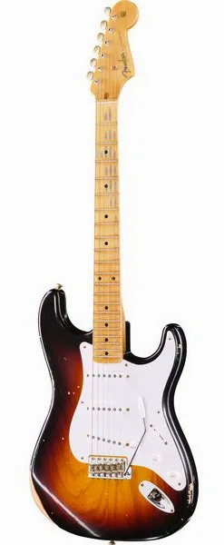 Fender 1958 CR Strat Relic WF 2TSB set forfra