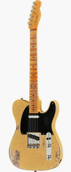 Fender 51 Nocaster Heavy Relic ANB set forfra