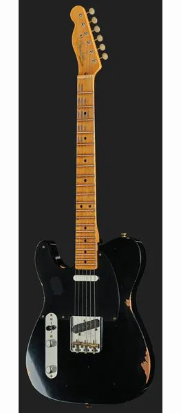 Fender 52 Tele Black Relic LH, detalje 2