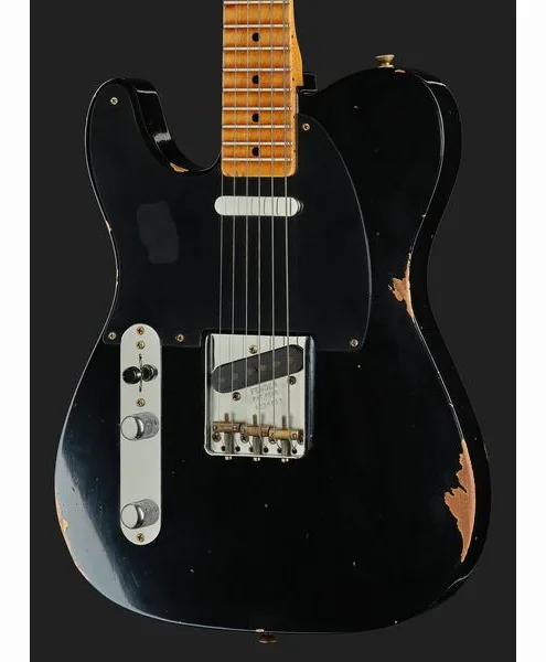 Fender 52 Tele Black Relic LH, detalje 4