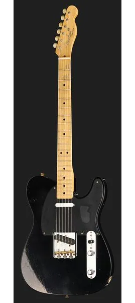 Fender 52 Tele BLK Journeyman Relic, detalje 2